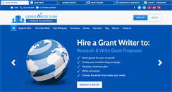 Desktop Screenshot of grantwriterteam.com